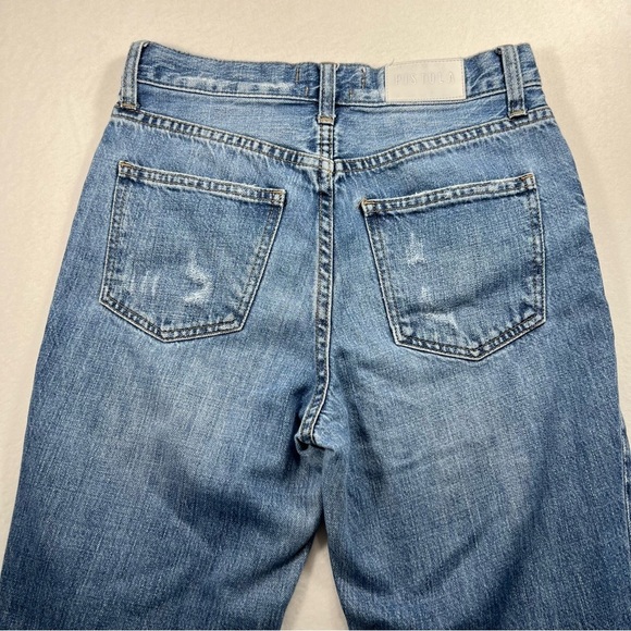 PISTOLA Jeans Skinny Fit High Rise Distressed P6626KEE-IMM Blue Size 25 - Picture 8 of 9